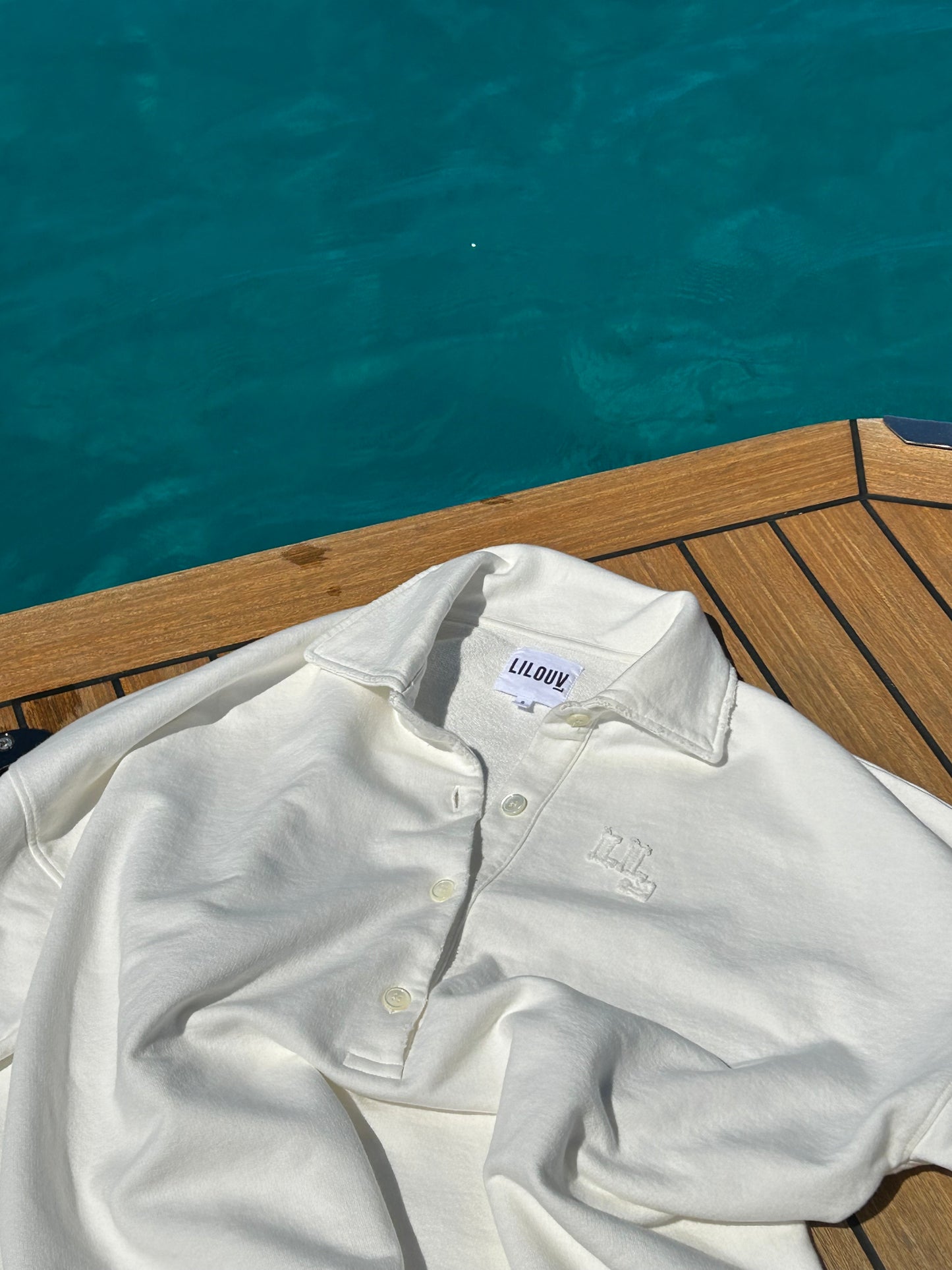 ANN LONGSLEEVE POLO - LILOUV