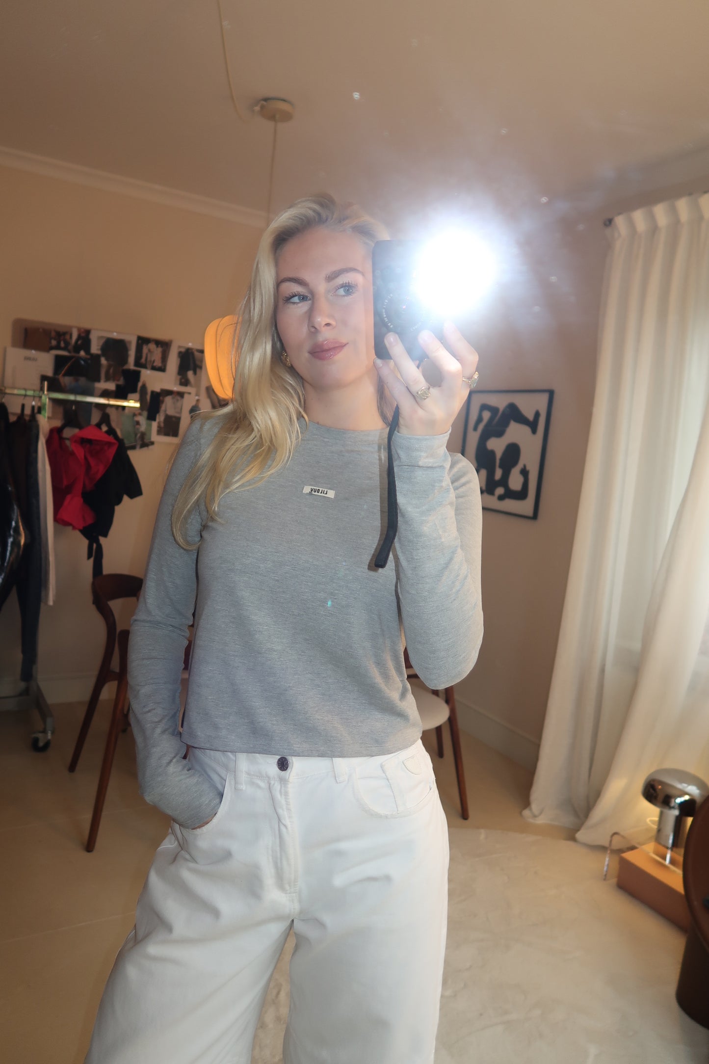 LIVIA LONGSLEEVE GREY
