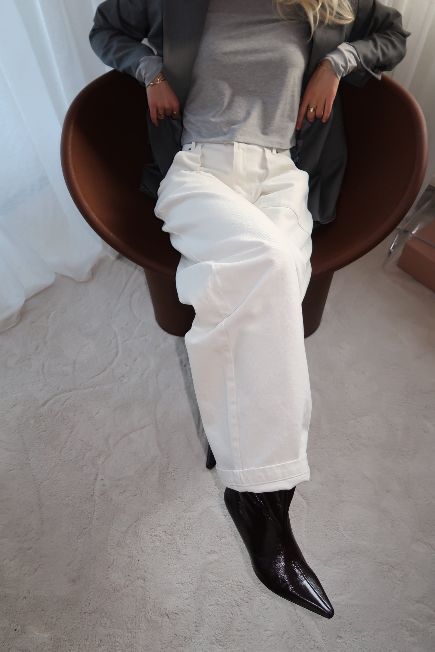 HAILEY JEANS WHITE