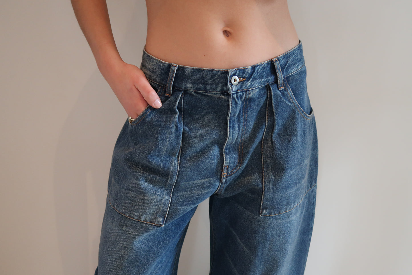 PRE ORDER - HAILEY JEANS - LILOUV