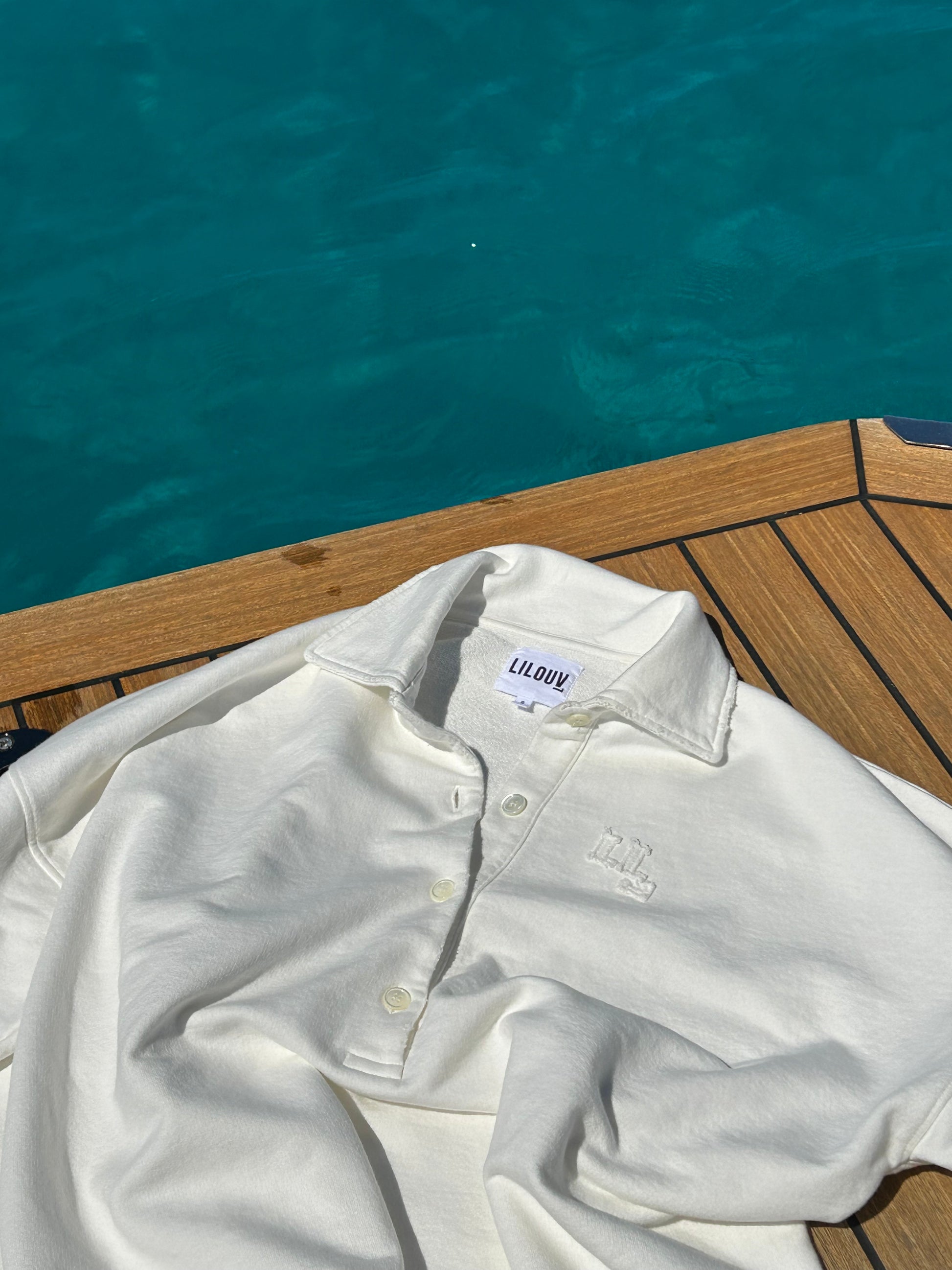 ANN LONGSLEEVE POLO - LILOUV