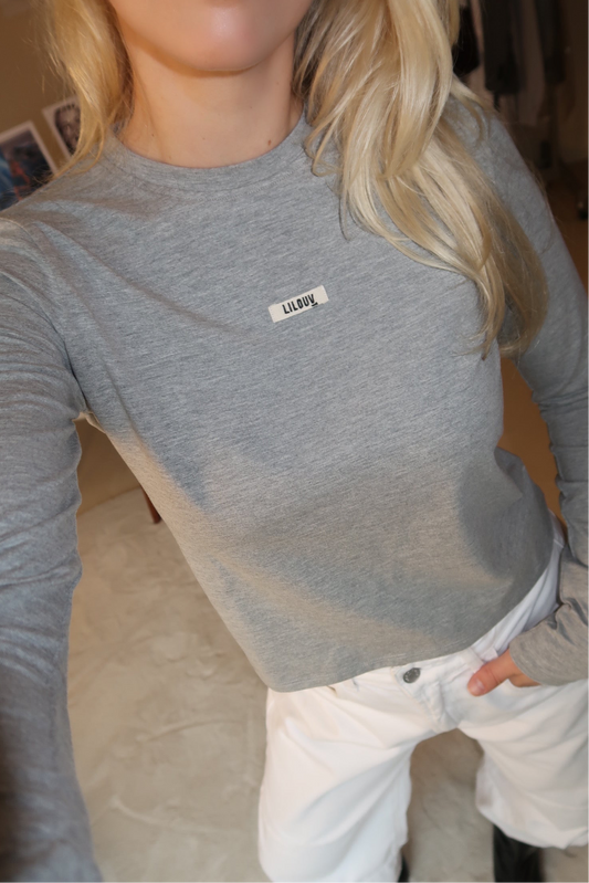 LIVIA LONGSLEEVE GREY