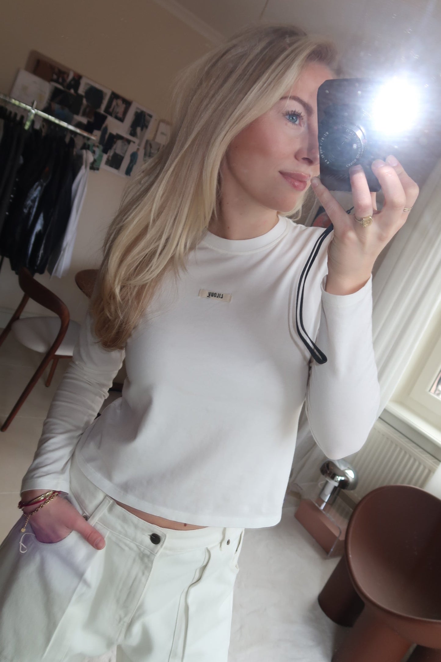 LIVIA LONGSLEEVE OFF WHITE - LILOUV